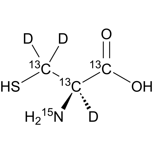 L-Cysteine-13C3,15N,d3 (L-isoleucine-13C3,15N,d3) 1994304-88-9